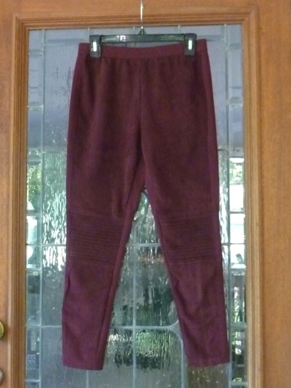 Size 4 Faux Suede Leggings H By Halston